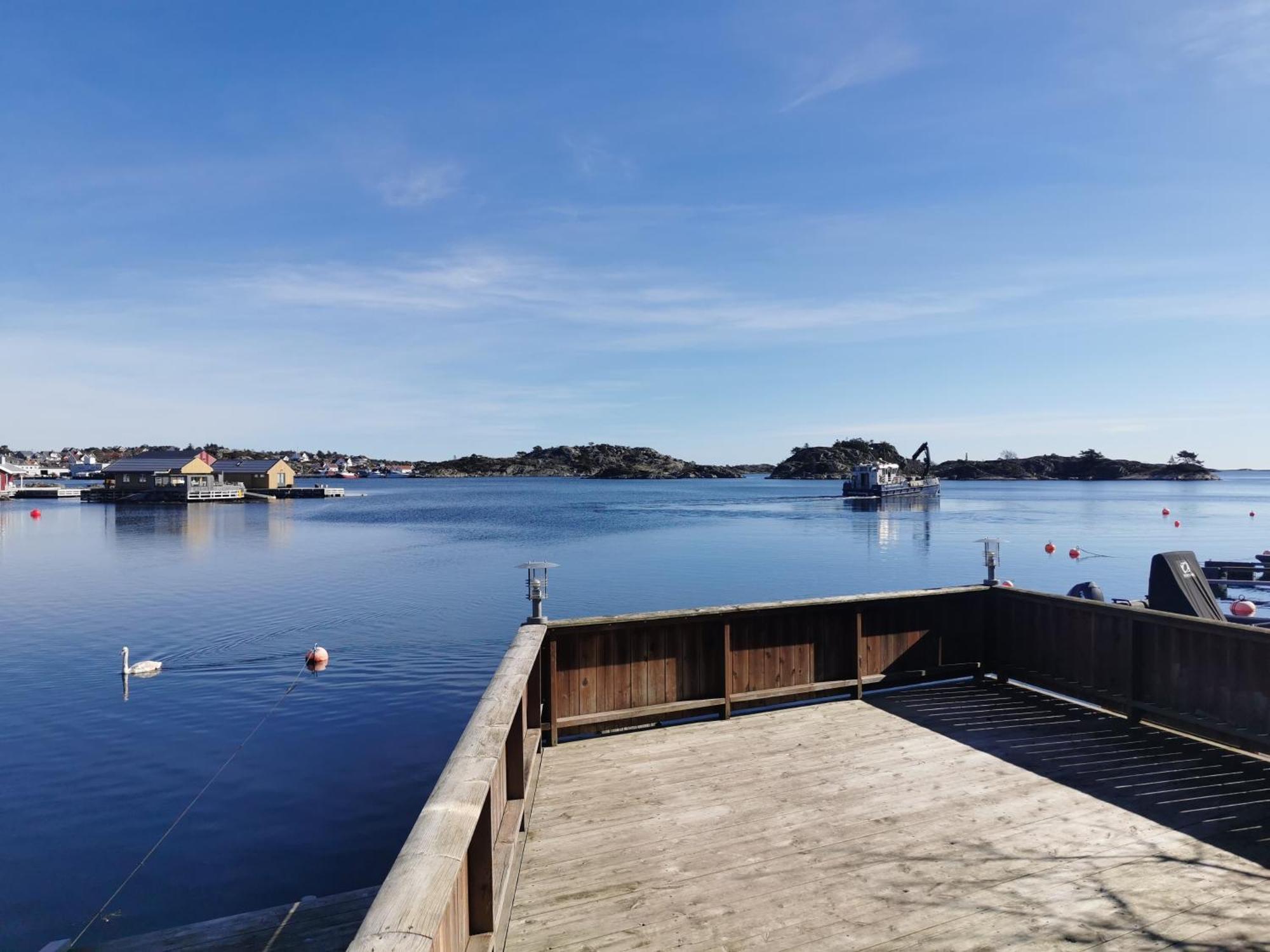 Ferie Pa Bryggekanten I Kristiansand, Flekkeroy Exterior foto